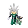 Sonic The Hedgehog DC Comics Sonic as The Flash and Silver as Green Lantern 9 Plush 2-Pack