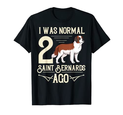 Saint Bernard Dog Gift Puppies Owner Lover T-Shirt