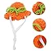 VICASKY Mini Hamster Hat Hand Knitted Small Animal Accessory with Adjustable Strap Cute Pet Costume for Photos Suitable for Hamsters Guinea Pigs and Other Small Pets