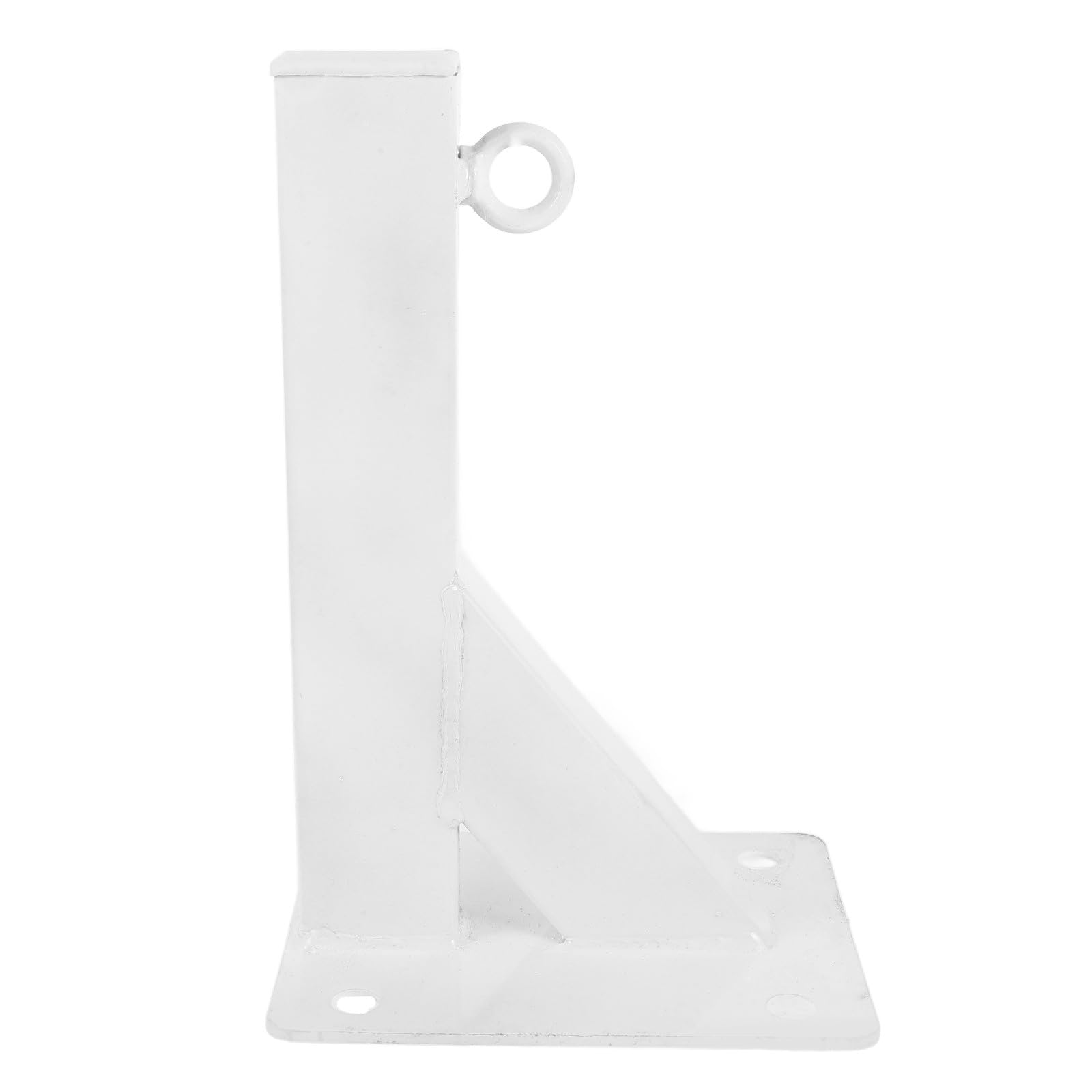 Toyvian Supporto in Metallo Bianco per Sacco da Boxe da Appendere, Gancio da Parete Multiuso Facile da Usare per Sacchi e Amache, Adatto a Soffitti e Pavimenti