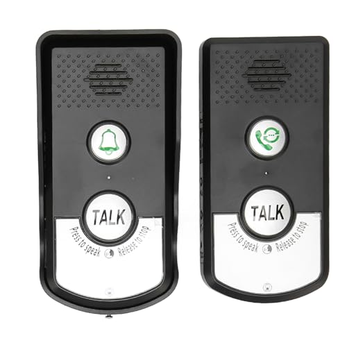 2 Way Voice Doorbell, Stable Doorbell Waterproof Easy Installation Smart for Home
