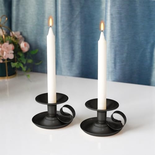 Vintage-Iron-Taper-Candle-Holders-Set-of-2-Classic-Black-Candlestick-Stand-for-Elegant-Table-Decor-Ideal-for-Parties-Weddings-and-Home-Lighting Vintage Iron Taper Candle Holders Set of 2 Classic Black Candlestick Stand for Elegant Table Decor Ideal for Parties Weddings and Home Lighting