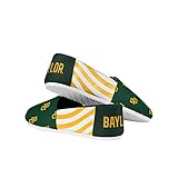 FOCO Baylor Bears NCAA Womens Stripe Canvas Shoes - M