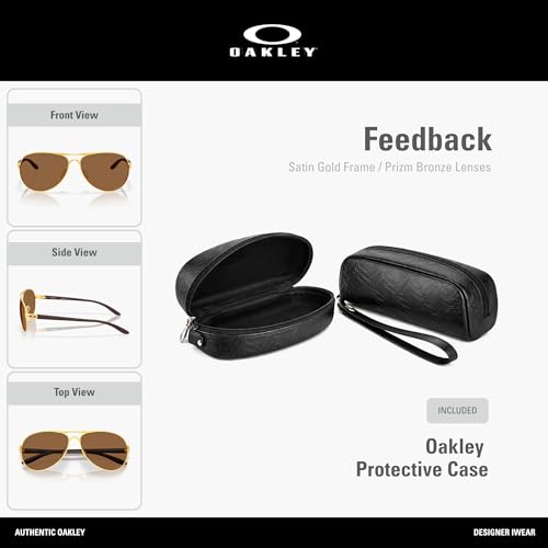 Lunettes Oakley Oo4079 Feedback, l'excellence des solaires aviateur femme