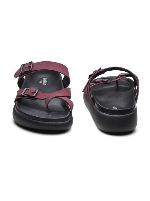 Image of UNDERROUTE mens Underroute Urgh 02 Stylish Durable Soft Footbed Synthetic Casual Sandals for Men Sandal