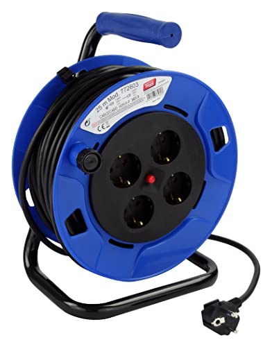 Tayg- Extensible Eléctrico, Azul Y Negro, 25 M Tayg- Extensible Eléctrico, Azul Y Negro, 25 M