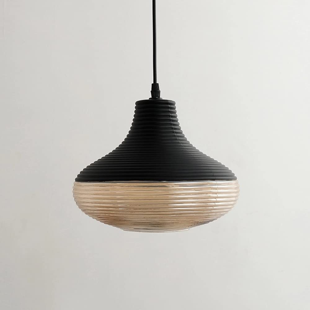 Retro proste lampy wiszące LED, przemysłowe wyposażenie oświetlenia lampy wiszącej, szklany żyrandol na głowę, do sypialni bar do jadalni kuchnia