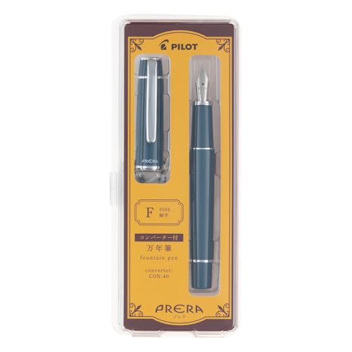 PILOT 万年筆 プレラ PRERA F 細字 ダークターコイズ PFPR1DTQF
