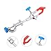 OUNONA Three-claw Clamp Laboratory 3 Prong Clip for Test Tube Iron Easy Adjustment Stable and Safe for All Experiments