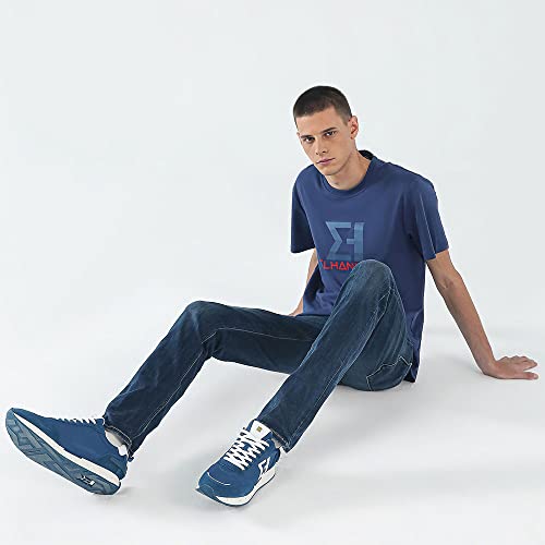 Image of ELHANN.H The SJ688 Sneaker Combines Simple Lines with a Dynamic Style. Brings Authenticity Vintage Look to the Shoes.