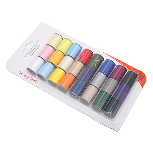 24 Rollos Hilo para Coser a Mano 22 yd miniatura 4