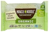Miracle Noodle Organic Spaghetti Style Pasta - Plant Based Shirataki Noodles, Keto, Gluten-Free, Low Carb, Paleo, Low Calories, Kosher, Soy Free, Non-GMO - Perfect for Your Keto Diet - 7 oz