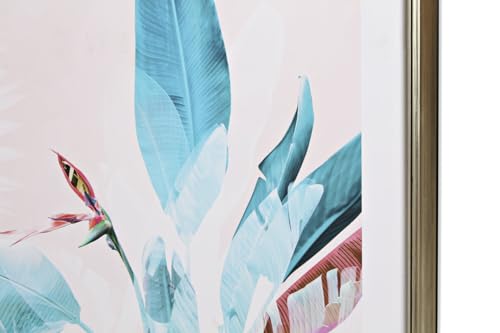 Cuadro MDF cristal 60x80 cm tropical chic - Tableau décoration murale salon - 4