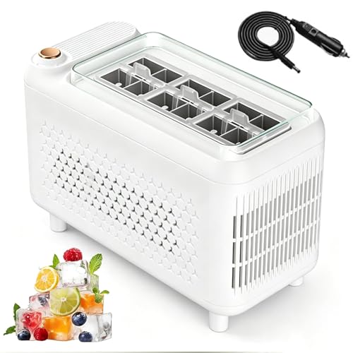 Mini Fabricador de Hielo 500ml Portátil de Escritorio miniatura 1