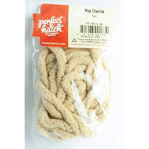 Perfect Hatch Mop Chenille Tan PH-MCH-28, Multicolor, One Size Cover