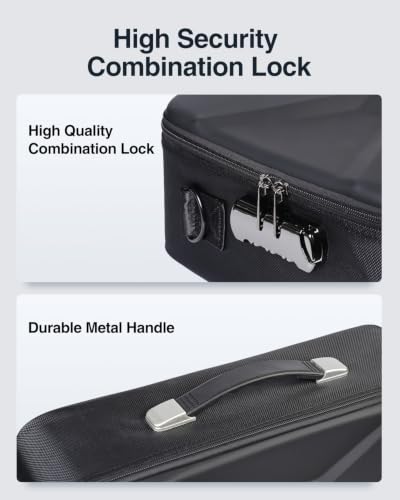 Image of Luxtude Extra Large EVA Case with Foam, Hard Camera Organizer Case
