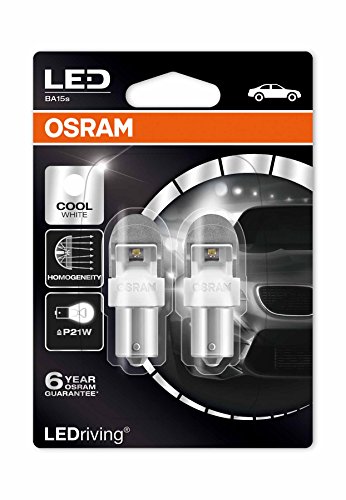 Bombillas LED Osram 7556CW-02B luces interiores coche sustitución halógenas juego de 2