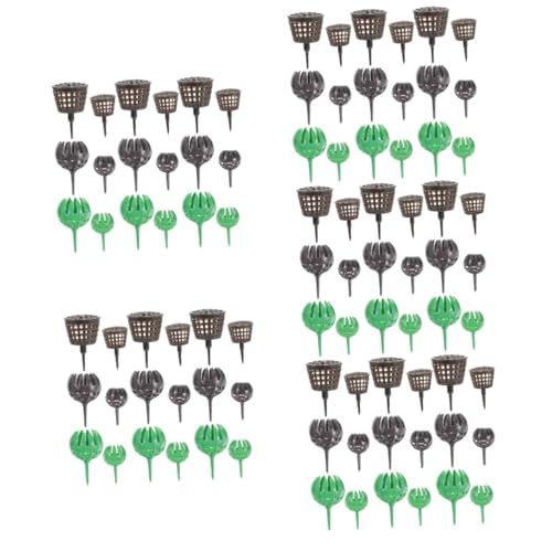 5 Set Fertilizzante Contenitore Fertilizzante Rete Per Bonsai Box Per Giardinaggio 30 Pezzi*5