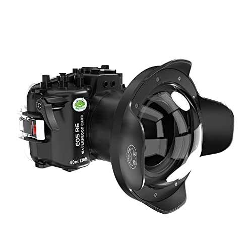 Amazon | Seafrogs 40M/130FT 水中カメラハウジング Canon EOS R6用 6