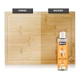 Mahlzeit WOODY OIL zestaw do pielęgnacji drewna, olej do desek do krojenia i drewnianych przyborów kuchennych, 2 x 250 ml, zapach limonki + zapach pomarańczy, 100% naturalny, olej do drewna do desek