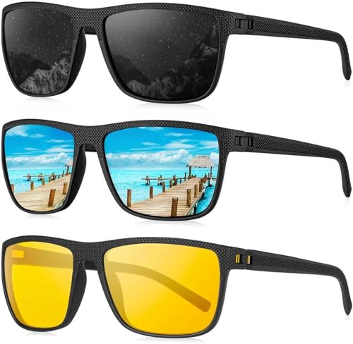 Lunettes de soleil polarisées homme légères pour golf et activités outdoor