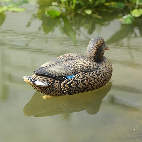T TOOYFUL Germano Anatra Decoy Stile Texas Plastica Mortale Richiamo di Pesca Drake - 2