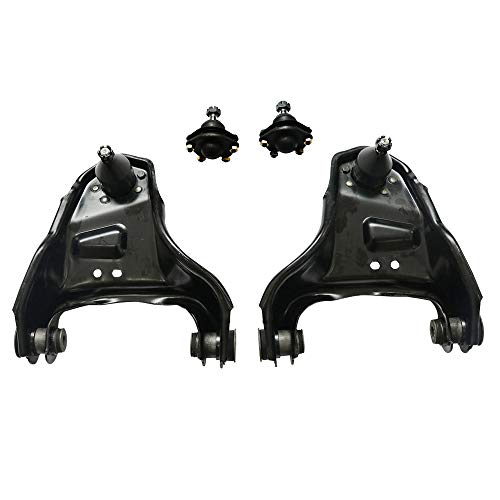 Titaniarm New 4PCS Suspension Parts Kits- Front upper Control Arm w Ball Joint + Front upper Ball Joint-Fits 4x4 Models Only