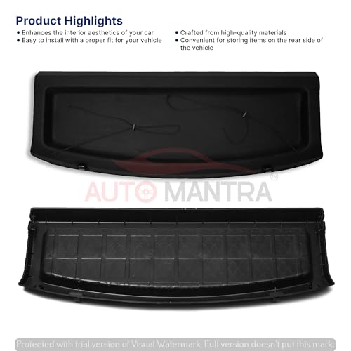 Image of Car Parcel Tray Diggi Luggage Tray in Perfect Fitting Compatible for I20