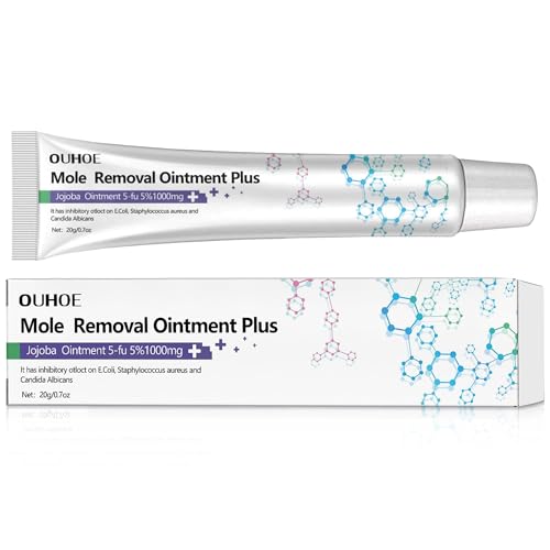 Wart Remover Cream 20g, Skin Tag Removal Kit, Effective Remover of Warts, Corns, Moles and Calluses, Mole Removal Cream for Face, Body and Feet