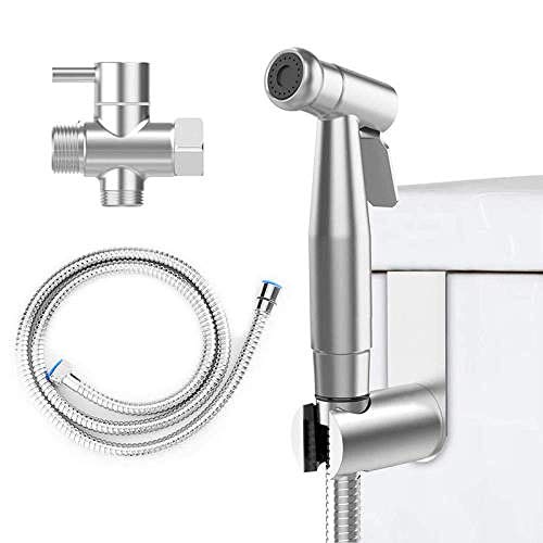 Kit de heldspray de mano de inodoro en acero inoxidable duradero LWX 4
