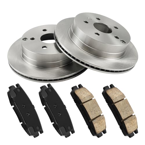 KAC 302.9mm Front Brake Kit, OE Brake Rotors and Ceramic Brake Pads Fit for 2010-2017 Chevrolet Equinox, 2010-2017 GMC Terrain,OEM#55178 D1275 by KAC - Used condition - US$87.40