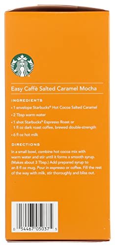 Starbucks Classic Hot Cocoa (Salted Caramel, 8 Count (Pack Of 1)) #TOP5