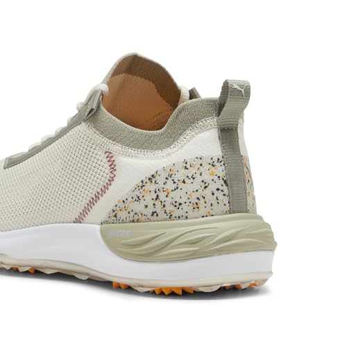 Puma Golf Men's PHANTOMCAT Nitro Golf Shoes, Alpine Snow-Birch Tree, 153