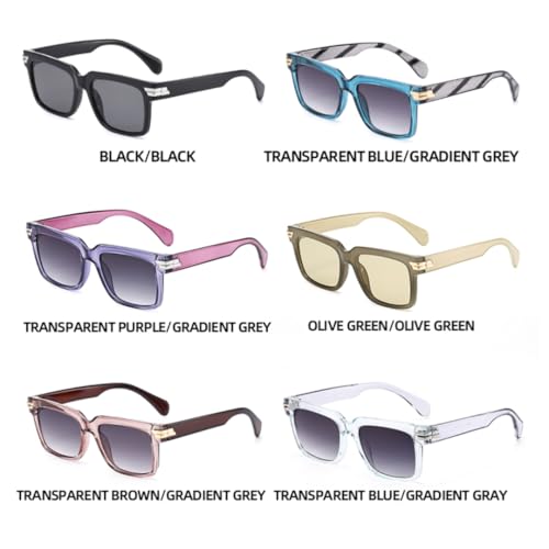 Lunettes de soleil UV400 bleu clair protégeant efficacement les yeux en extérieur - 7