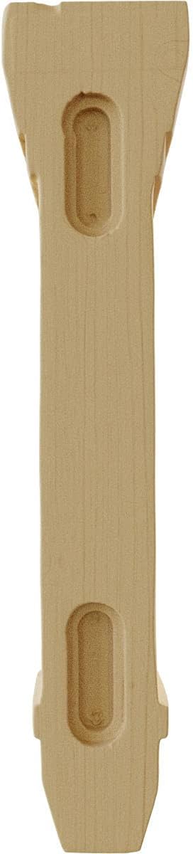 Best Deal 🛒 Ekena Millwork BKT02X06X10STAL-CASE-6 Stockport Wood Bracket, 2 1/4W x 6D x 10H, Alder, 6 Piece