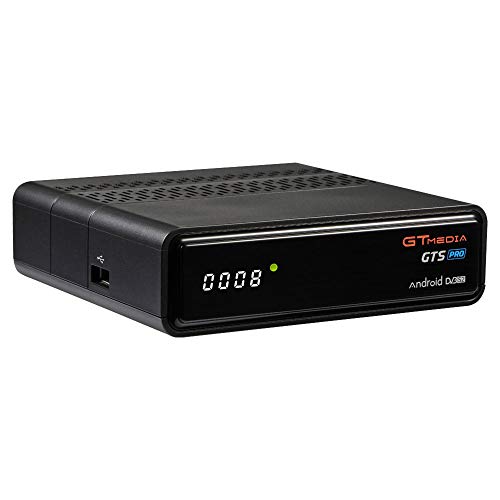 GT MEDIA GTS Pro 4K Decodificador Satélite DVB-S/S2 Android 6.0 TV Box...