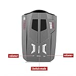 Radar Detector, Car Radar Speed Radar Detector Long Range Radar Detection 360 Degree Protection Automatic Detection Vehicle Speed Alarm System Voice Alerts Led Display City Highway Mode - Image 3