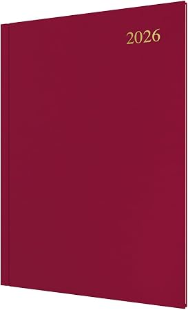 Collins - Essential - 2026 12 Month Calendar Year Planner, Week-To-View ...