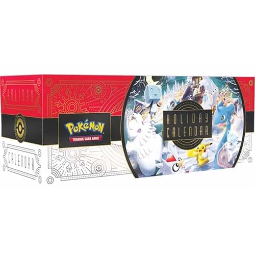 Pokémon TCG : Calendrier des fêtes 6+ (8 cartes promotionnelles, 6 boosters et plus)