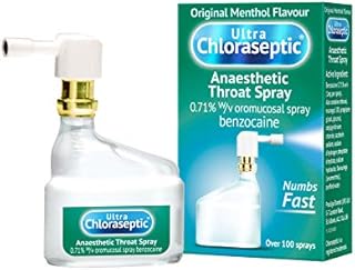 Ultra Chloraseptic Anaesthetic Throat Spray, Original, 15 millilitre