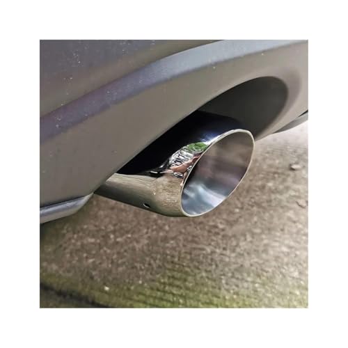 Embout d'échappement Mazda CX30 noir en acier pour un style sport élégant