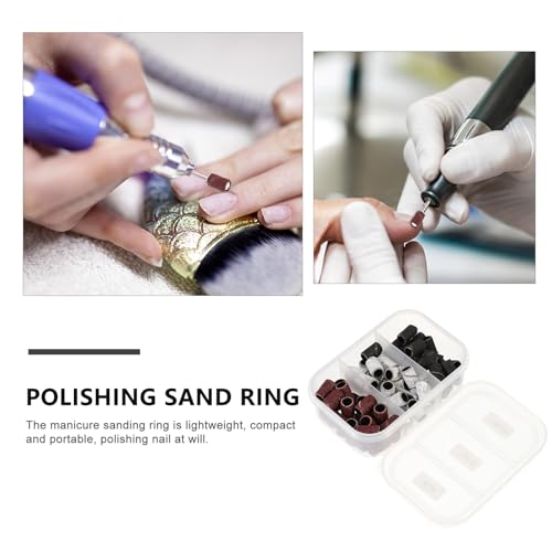 IMIKEYA 75 piezas kit para manicura y pulido de uñas miniatura 3