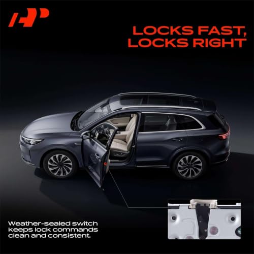 Image of A-Premium Front Left Driver Side Door Lock Actuator | Compatible with Ford F-150 2018-2019 Crew Cab Pickup, Without Power Locks