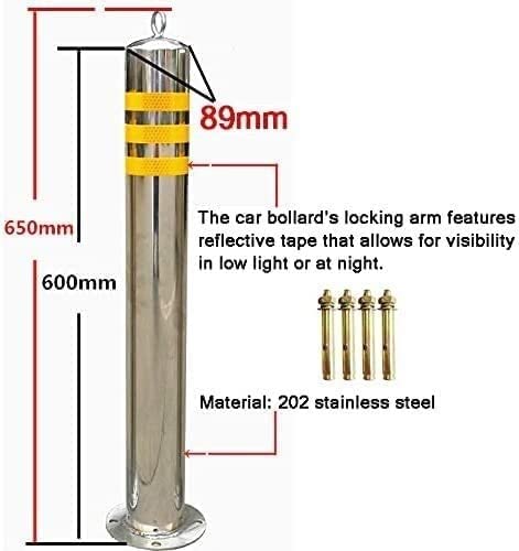 Borne de stationnement anti-intrusion en acier robuste pour parking privé - 5