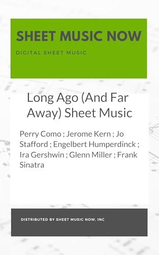Long Ago (And Far Away) Sheet Music