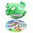 Playmaker Toys - Flying Screaming Flingshot Slingshot Animal Novelty Plush Doll Toy, Launches up to 50 Feet (Frog)