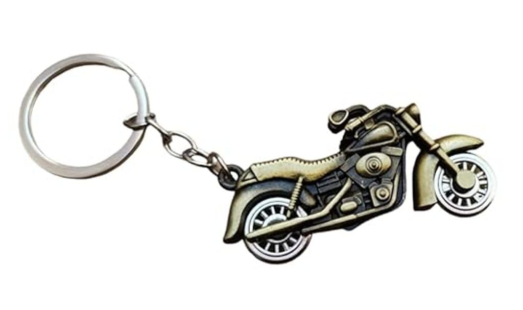 Porte-clés vélo antique vert, idée cadeau rétro originale taille Medium - 5