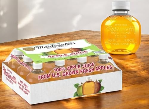 Apple 100% Pure Juice, 12x10 fl oz Bottles