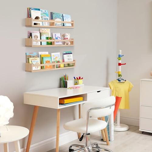 Juego de 3 estantes de pared para cuarto de bebé - 50% de descuento