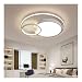 Produktbild Deckenlampen Deckenleuchten, Wohnzimmer Leuchten Moderne Minimalist LED Schlafzimmer Lichter Kreative Innenleuchten [Energieklasse A ++] [Energieklasse A ++] (Color : Three color light)